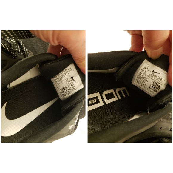 Nike Women's Winflo 7 CJ0302-005 Black White Anthracite Running Sneakers SZ 9.5 - Picture 11 of 16